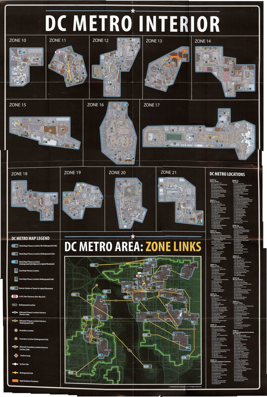 DC Metro Interior Map