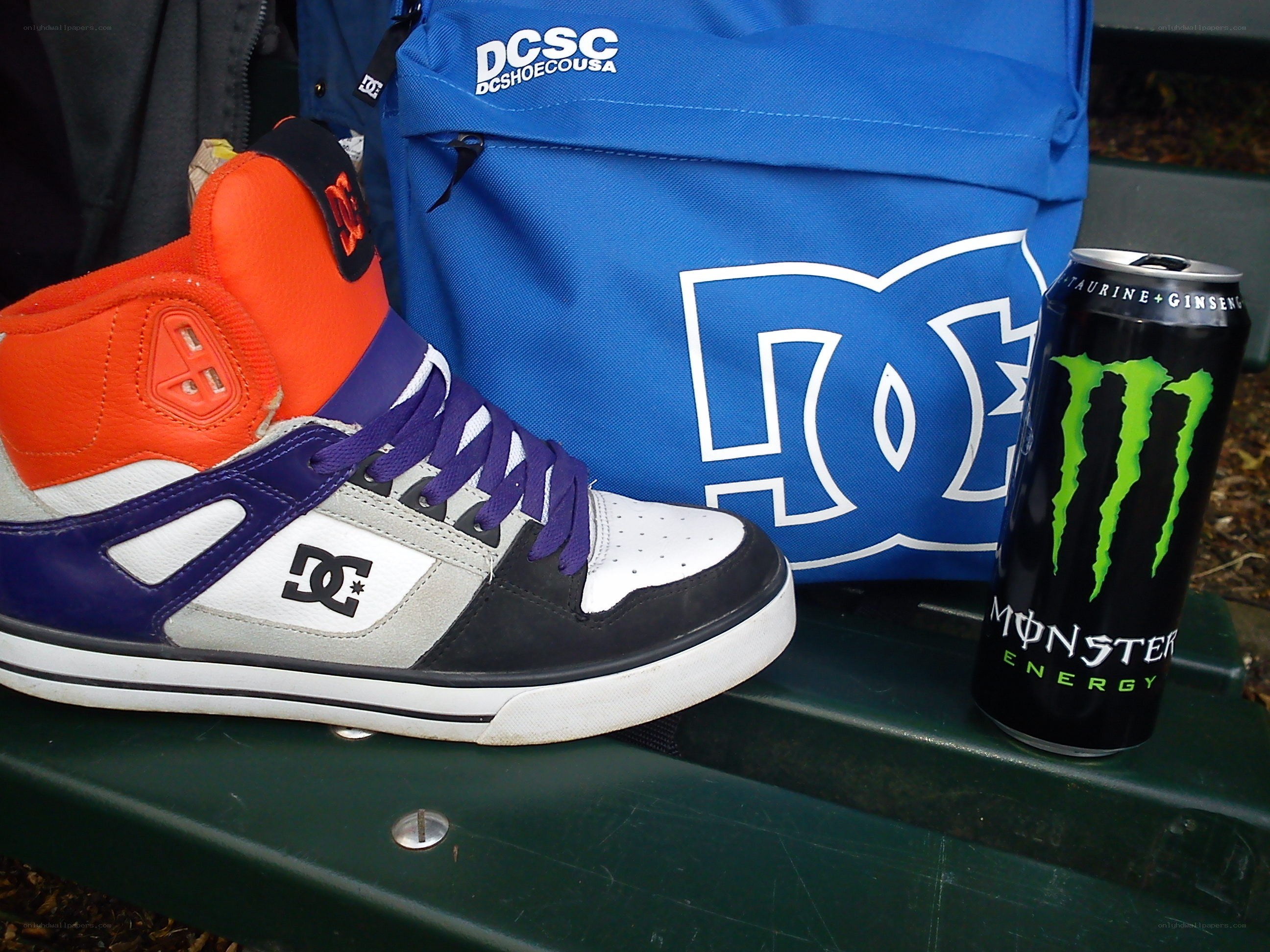 DC shoes and Monster Energy