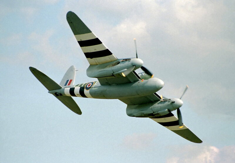 De Havilland Mosquito Aircraft — Gray