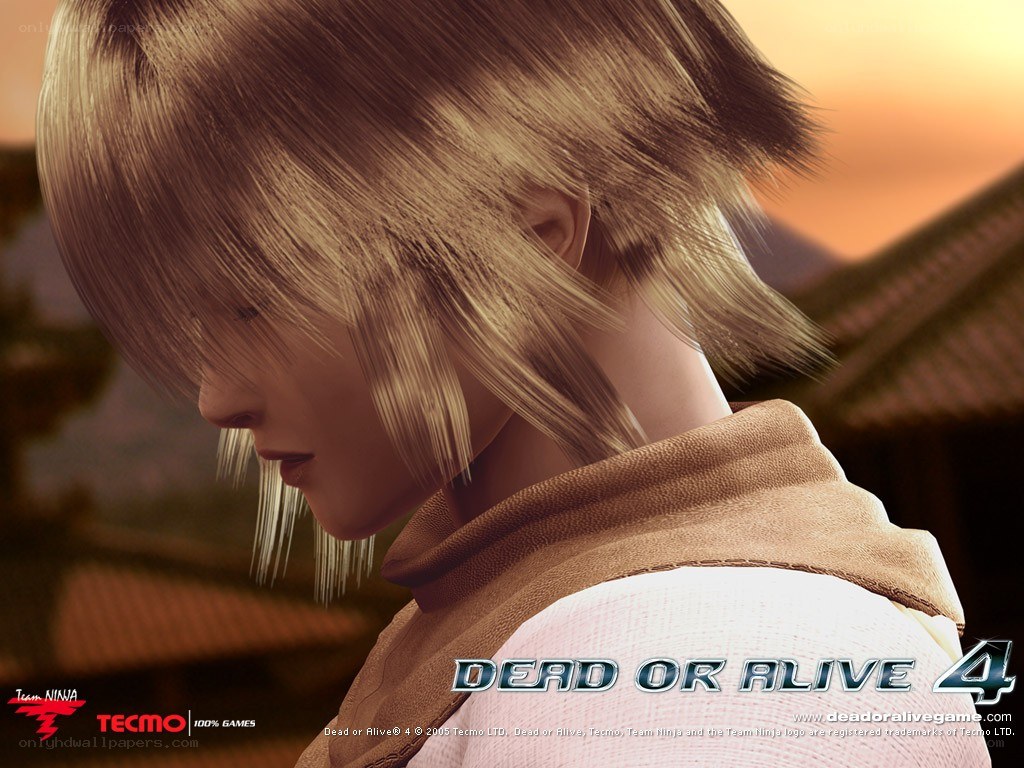 Dead or Alive 4 character art