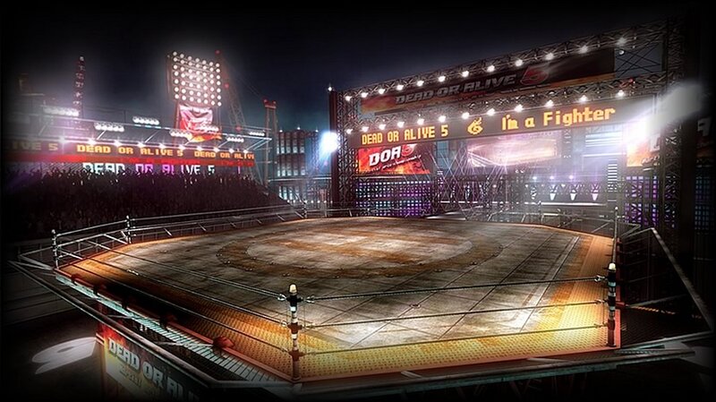Dead or Alive 5 fighting arena