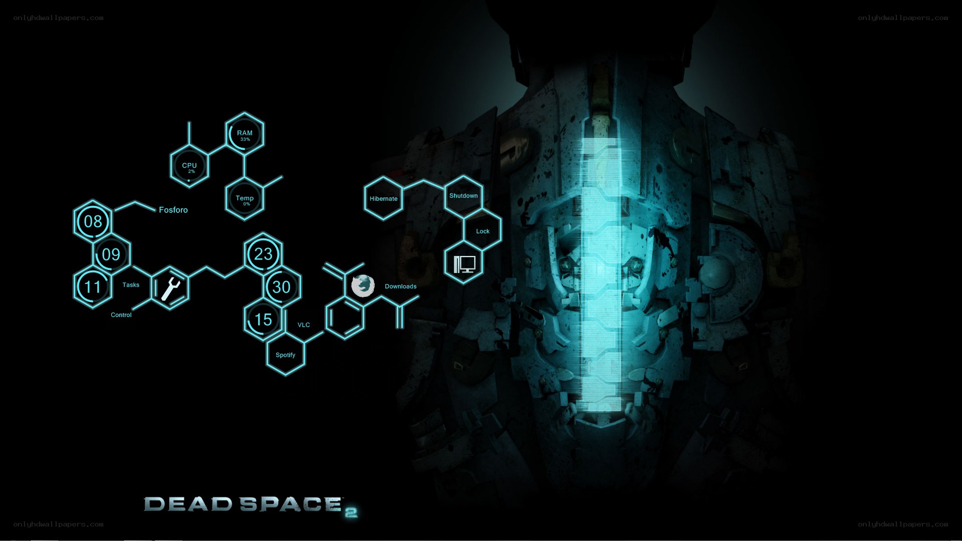 Dead Space 2 interface