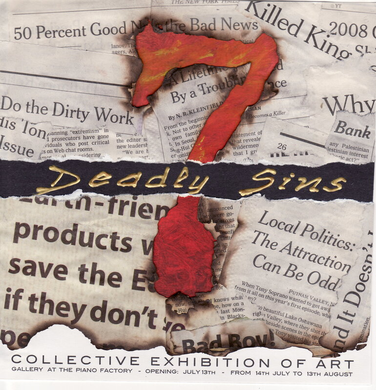 Deadly Sins art exhibition