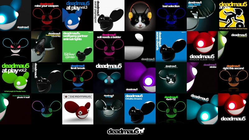 Deadmau5 Album Covers — Black