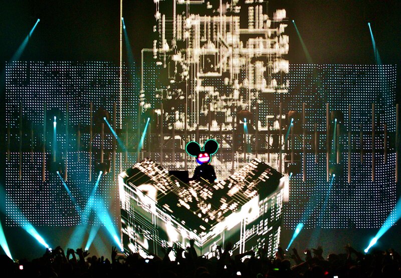 Deadmau5 concert performance