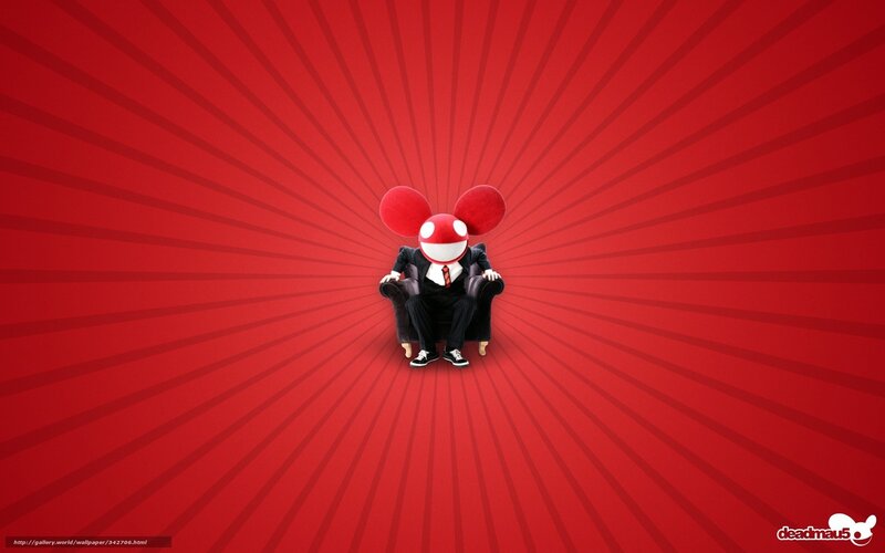 Deadmau5 in a red room