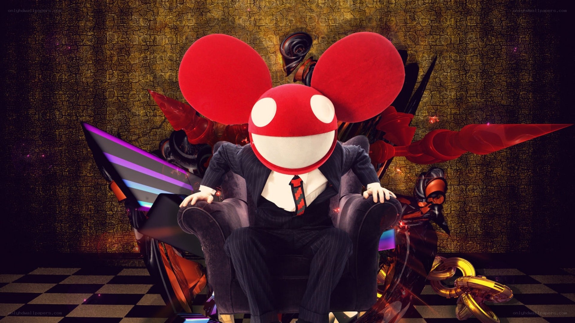 Deadmau5 in a suit