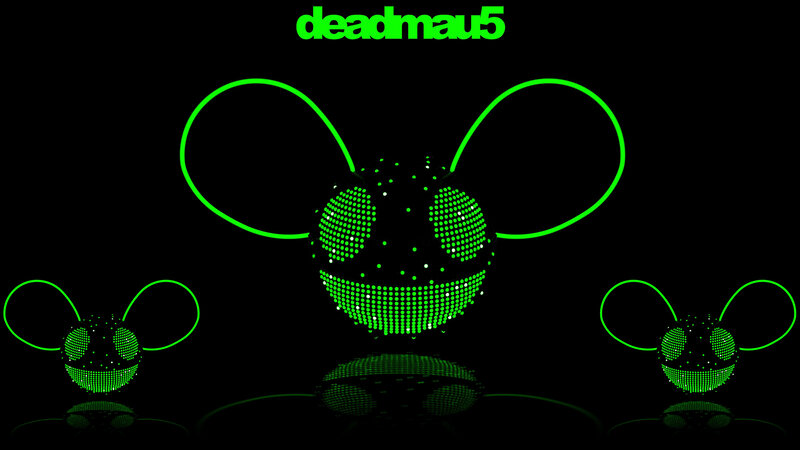 Deadmau5 Logo — Black, Dark
