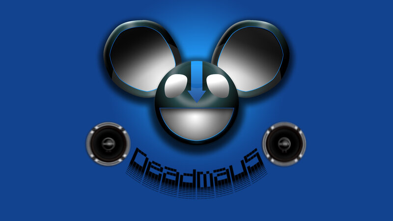 Deadmau5 Logo — Blue, Modern