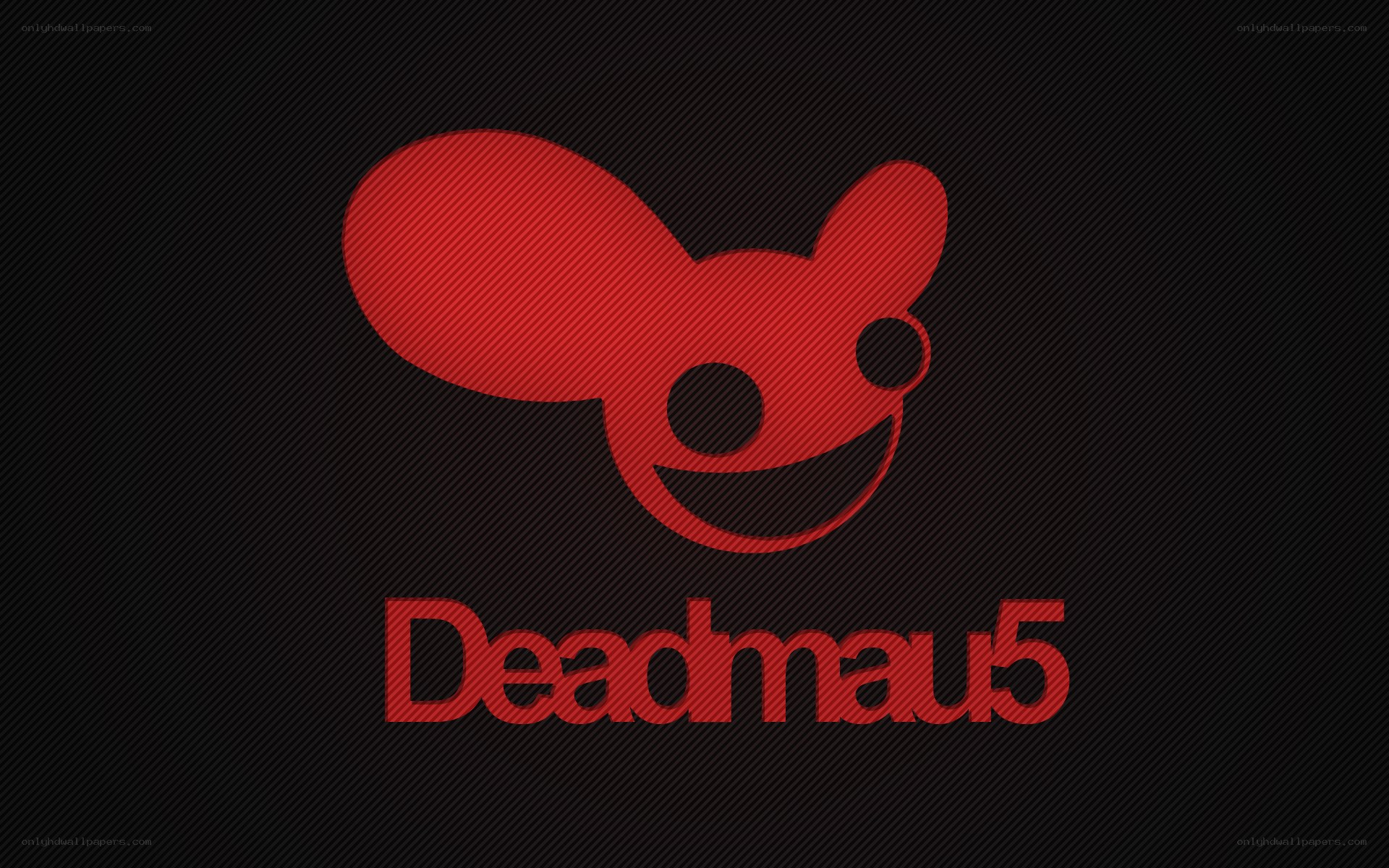 Deadmau5 logo on dark background