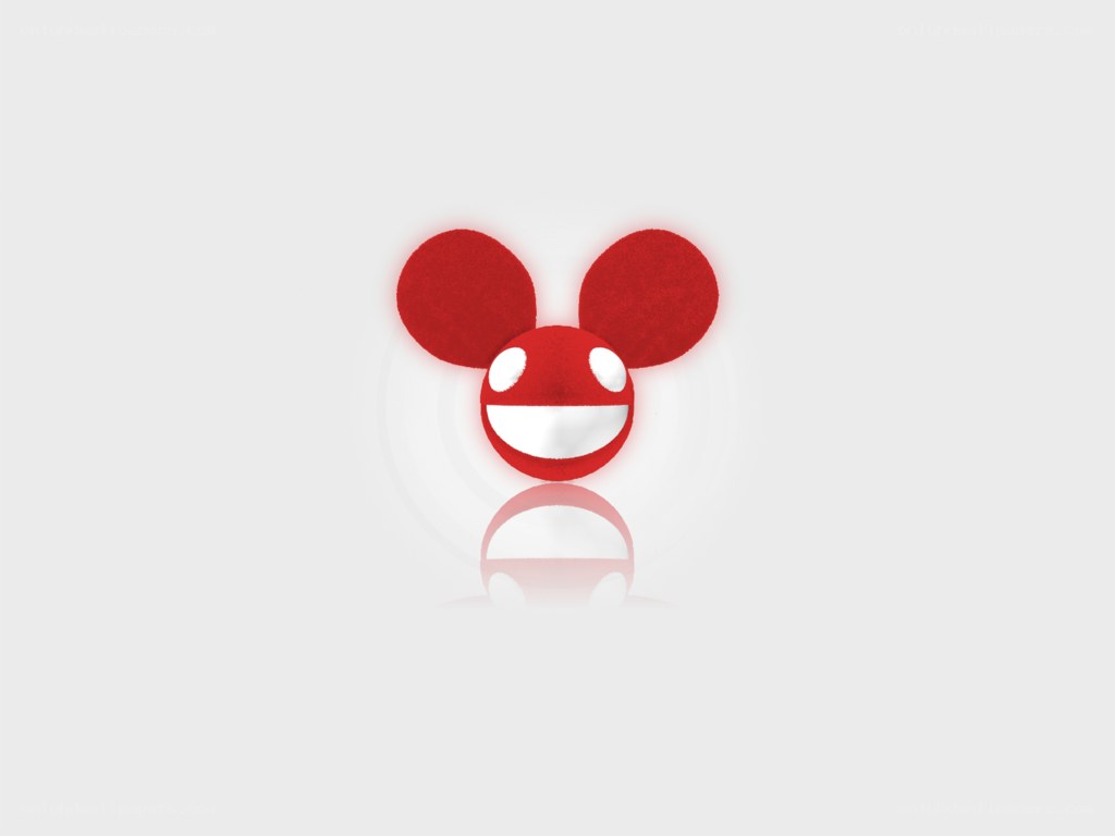Deadmau5 logo on white