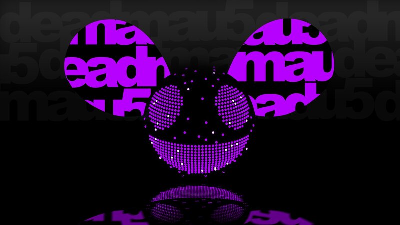 Deadmau5 Logo — Purple, Dark, Digital Art