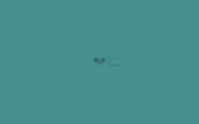 Deadmau5 Logo — Teal