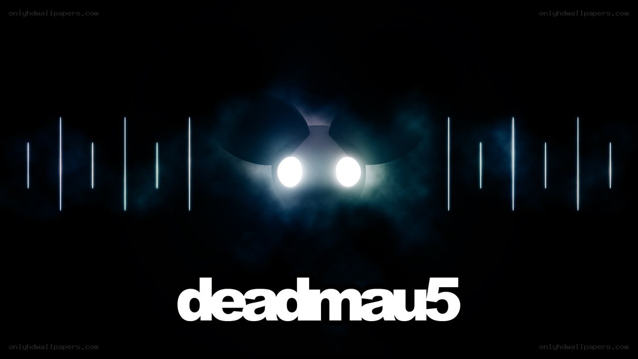 deadmau5 logo with lights