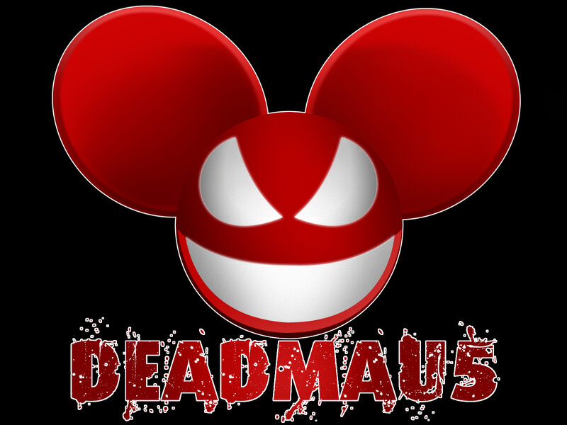 Deadmau5 logo with stylized text