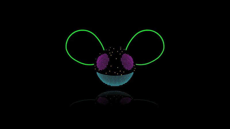 Deadmau5 Mask — Green, Dark