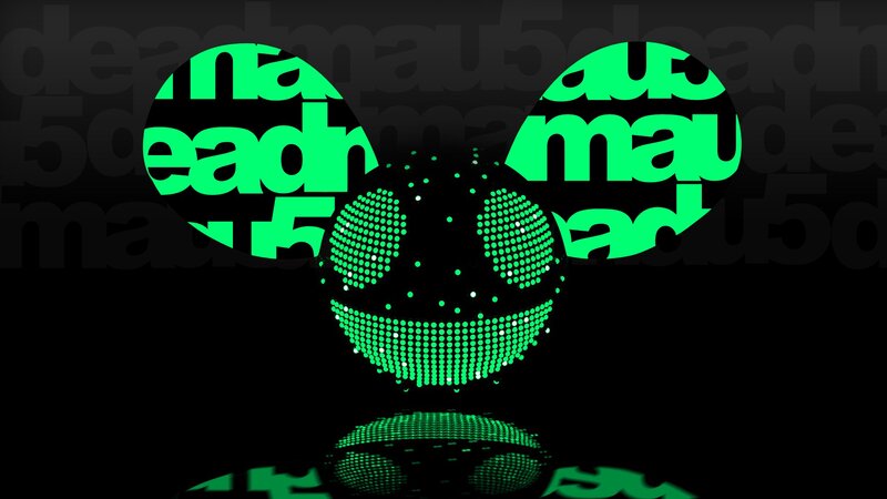 Deadmau5 Mask — Green