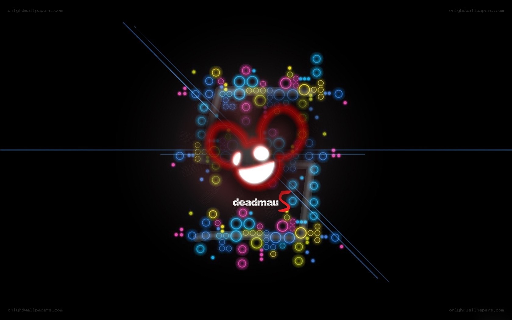 Deadmau5 neon art