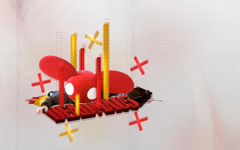 Deadmau5 with Red Mask
