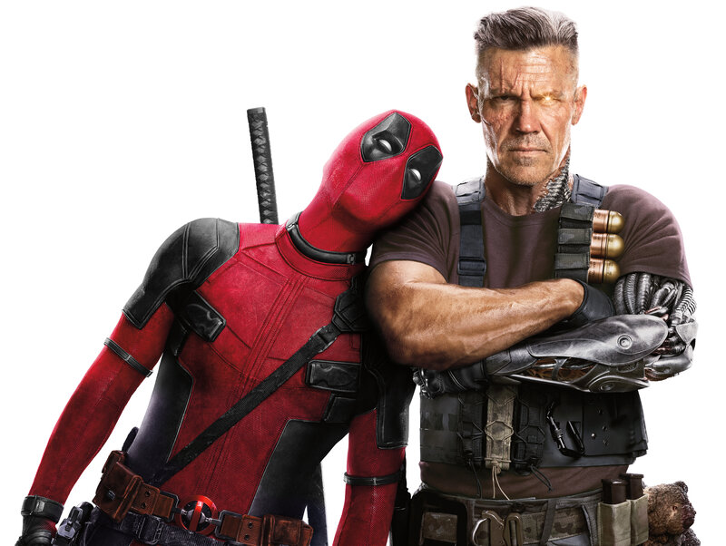 Deadpool and Cable — Red, Serious