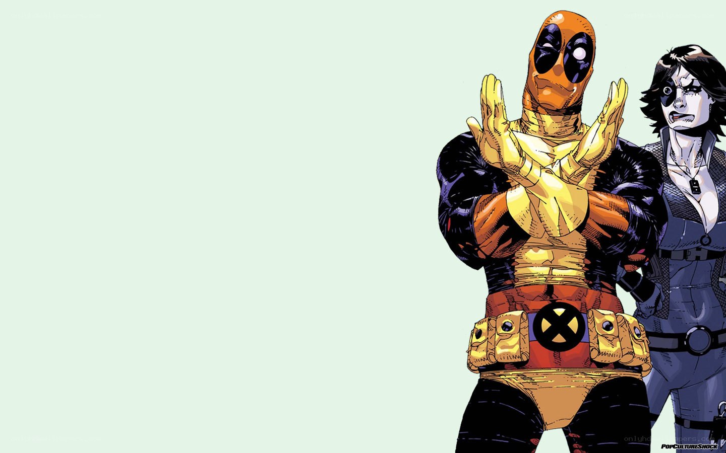Deadpool and Lady Deathstrike