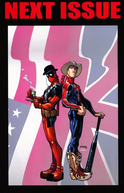 Deadpool and Patriot next issue