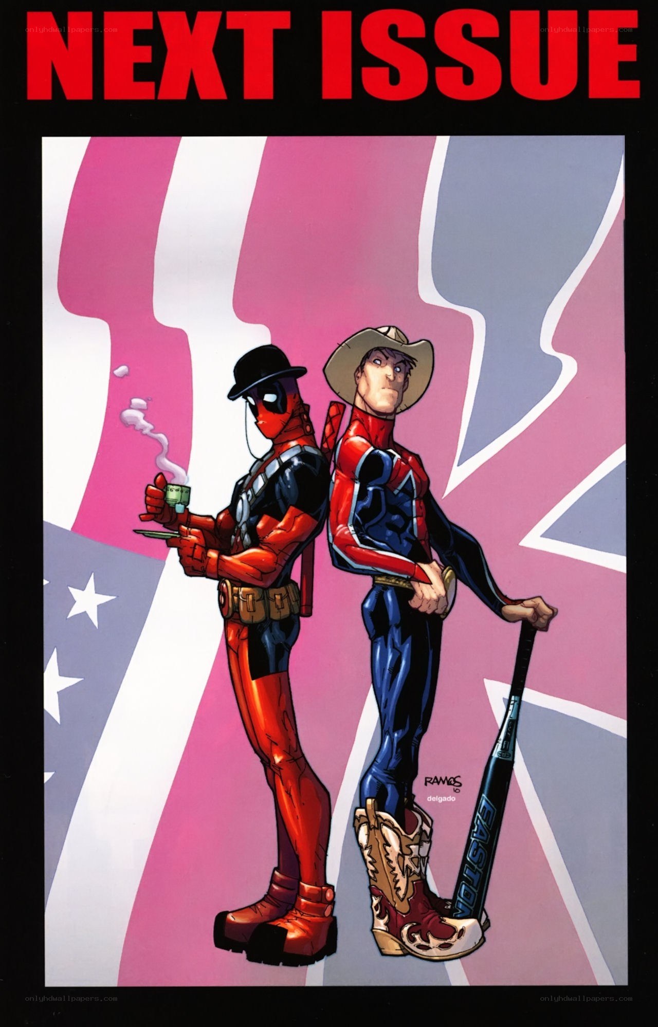 Deadpool and Patriot next issue