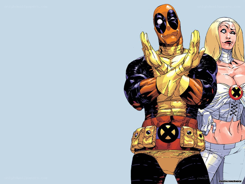 Deadpool and Psylocke in X-Men