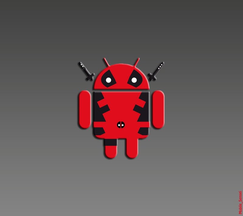 Deadpool Android robot