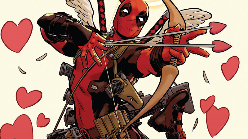 Deadpool as Cupid