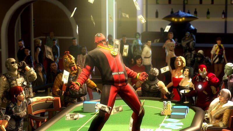 Deadpool at a Poker Table