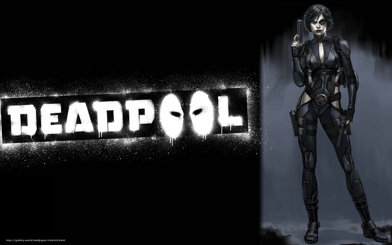 Deadpool character art wallpaper