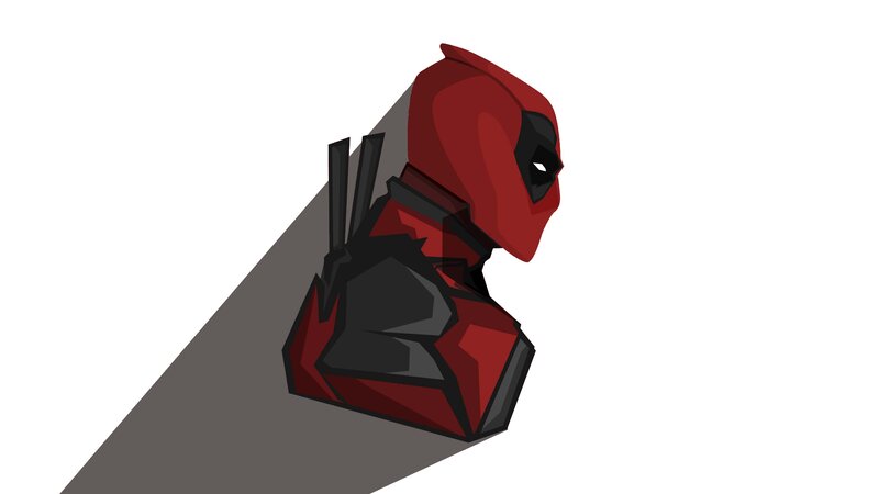 Deadpool Character Bust