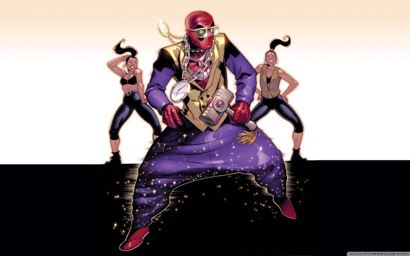 Deadpool Character Dancing