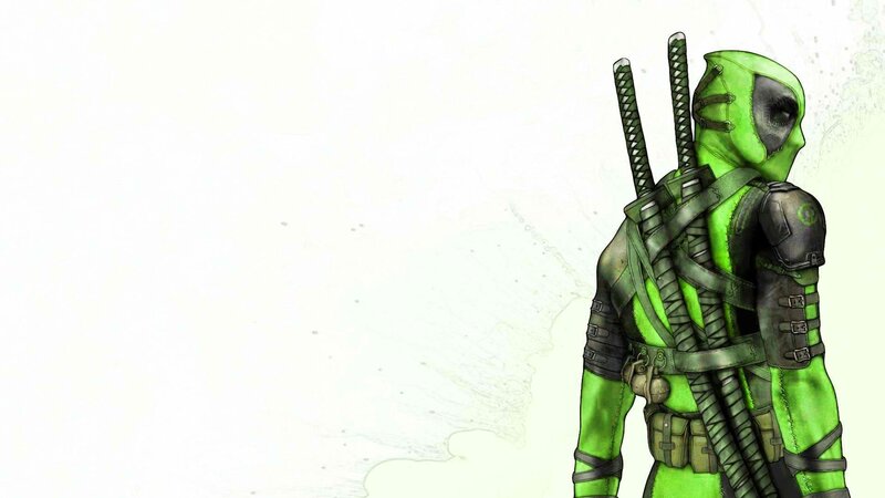 Deadpool Character — Green