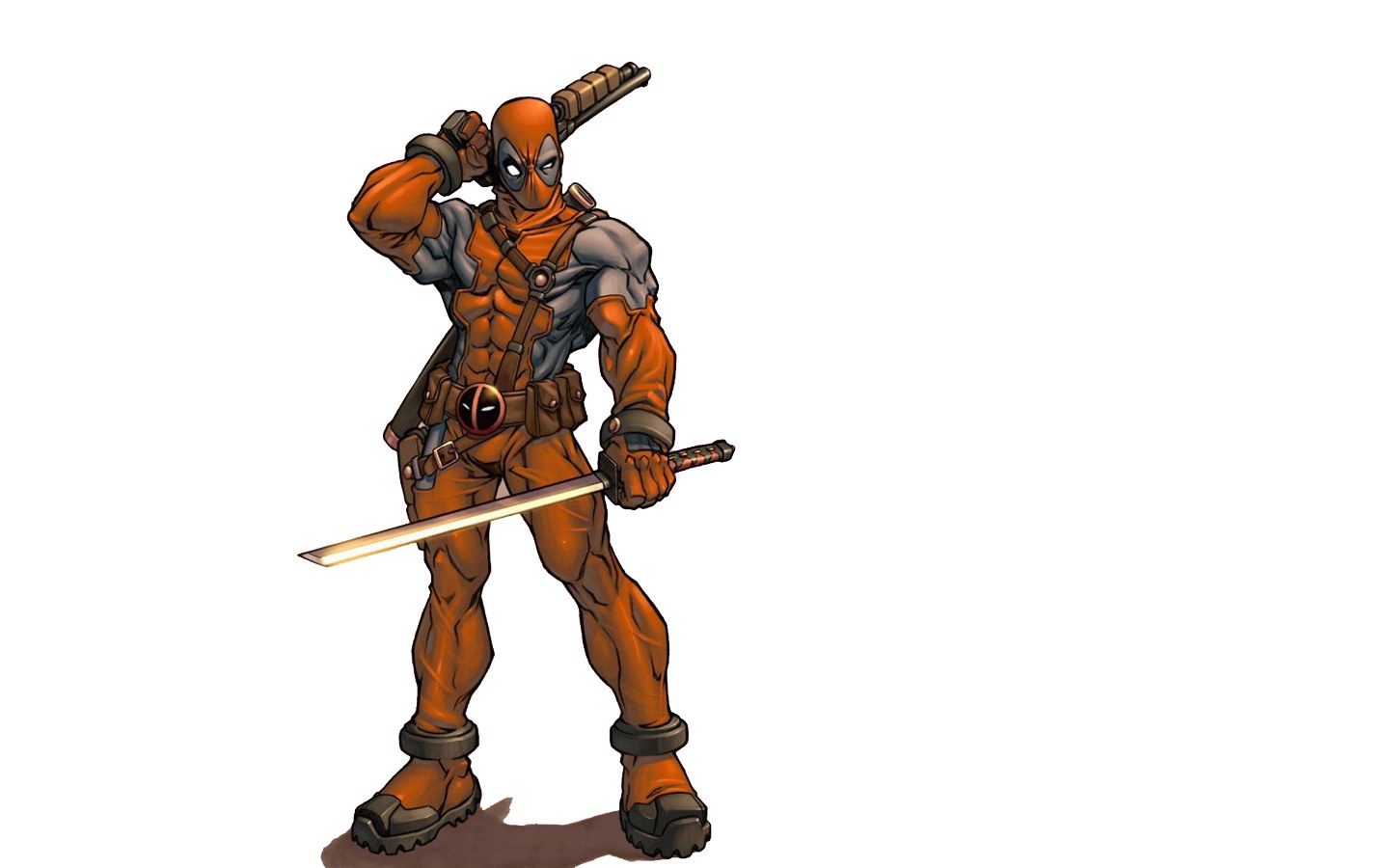 Deadpool character illustration