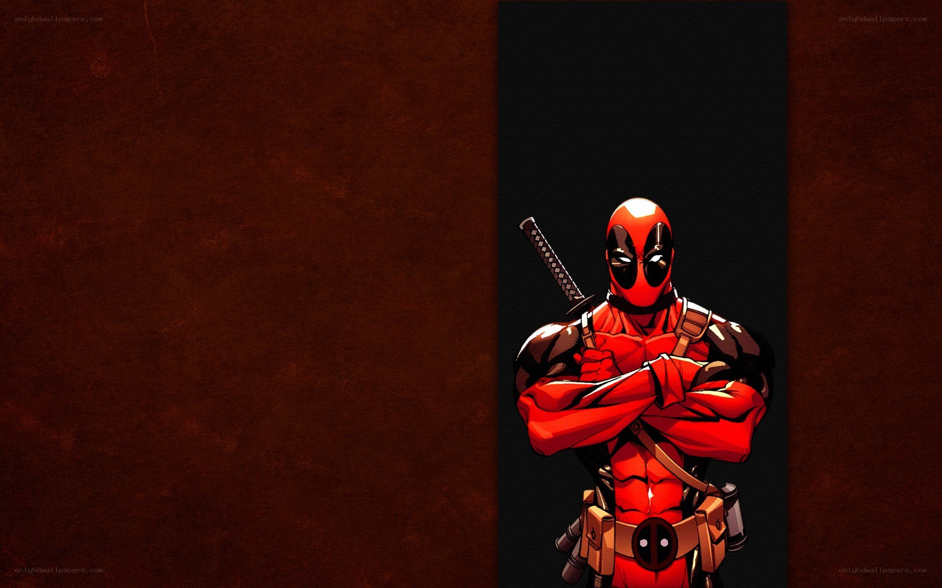 Deadpool character illustration