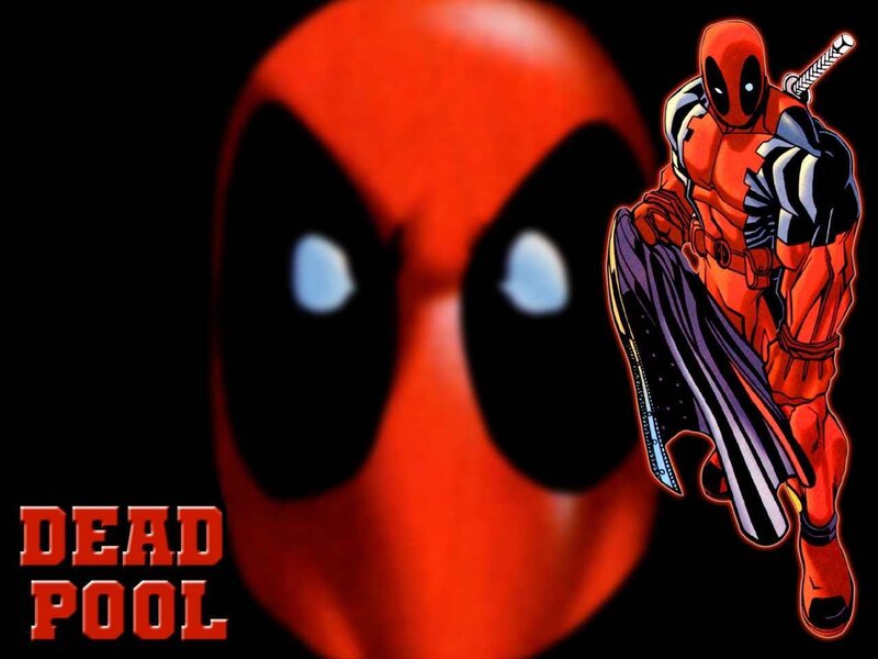 Deadpool character illustration