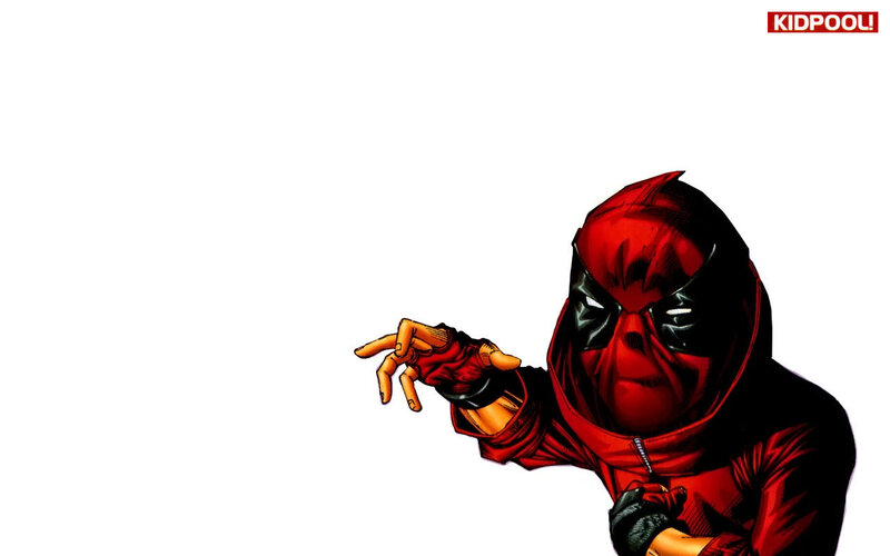 Deadpool character illustration