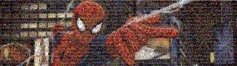 Deadpool Character Mosaic