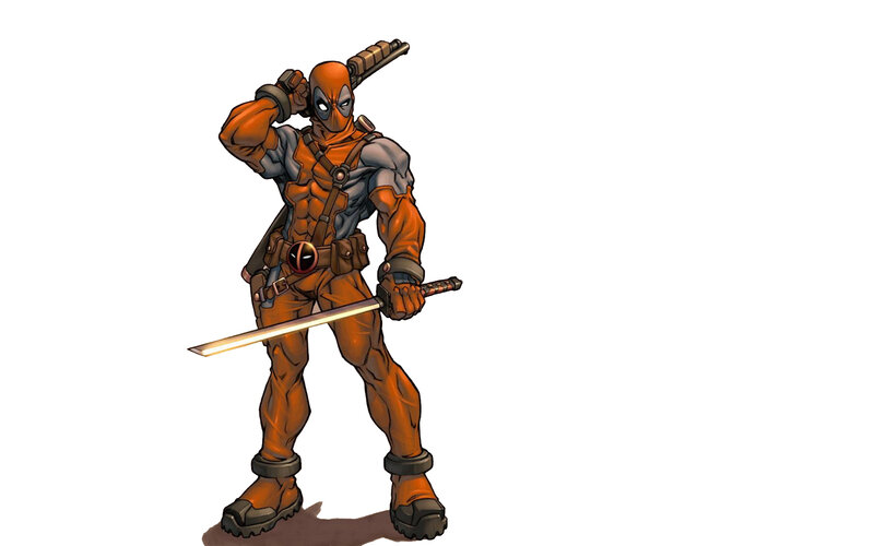 Deadpool Character — Orange