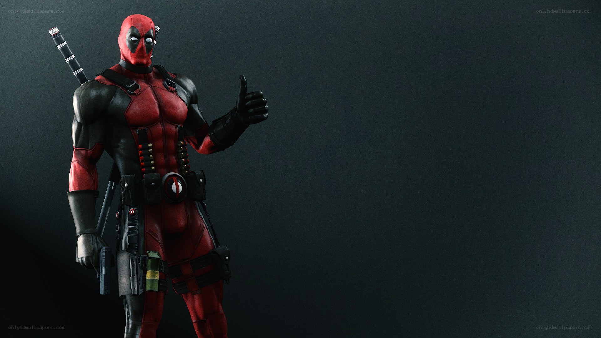 Deadpool character portrait