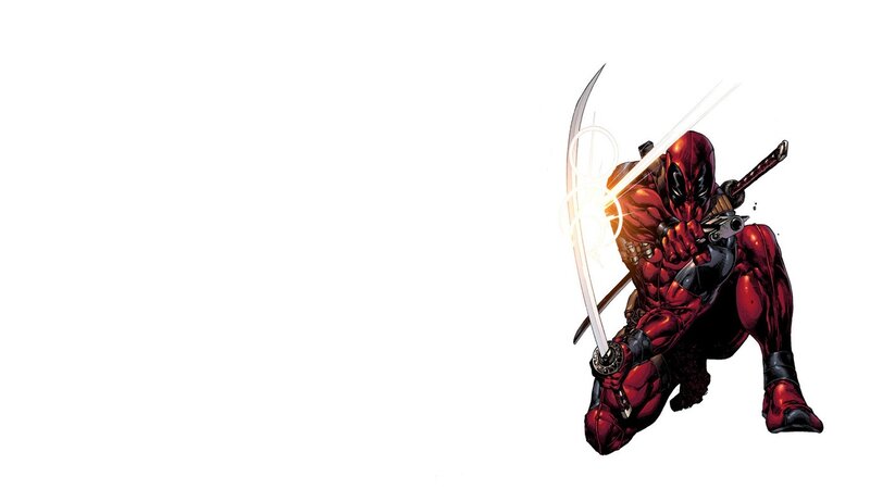 Deadpool Character — Red, Action, Comic