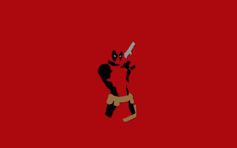 Deadpool Character Silhouette