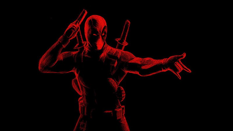 Deadpool character sketch