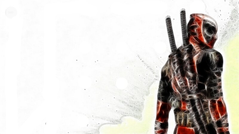 Deadpool Character — White
