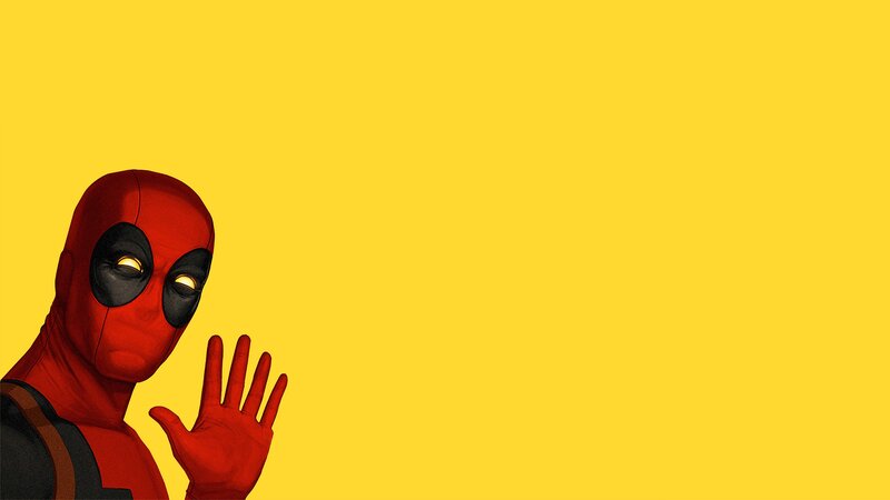 Deadpool Character — Yellow