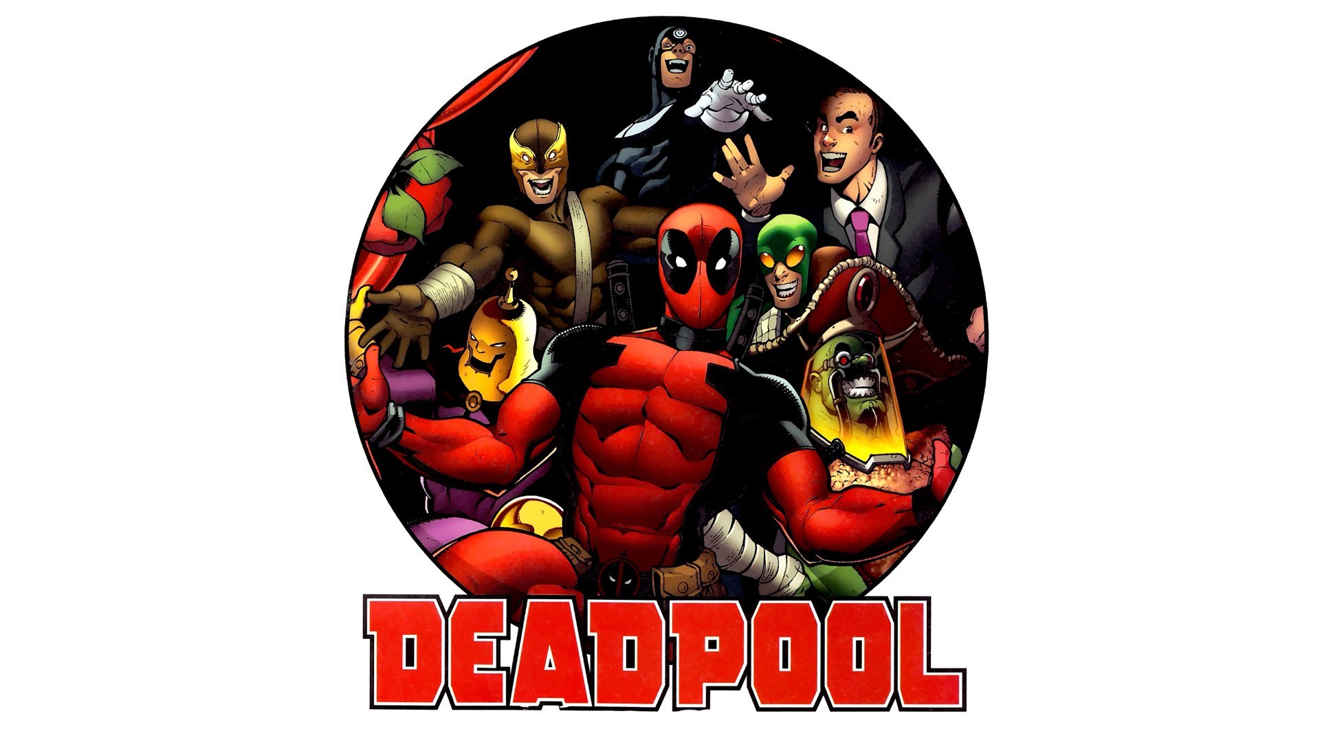 Deadpool comic book cover
