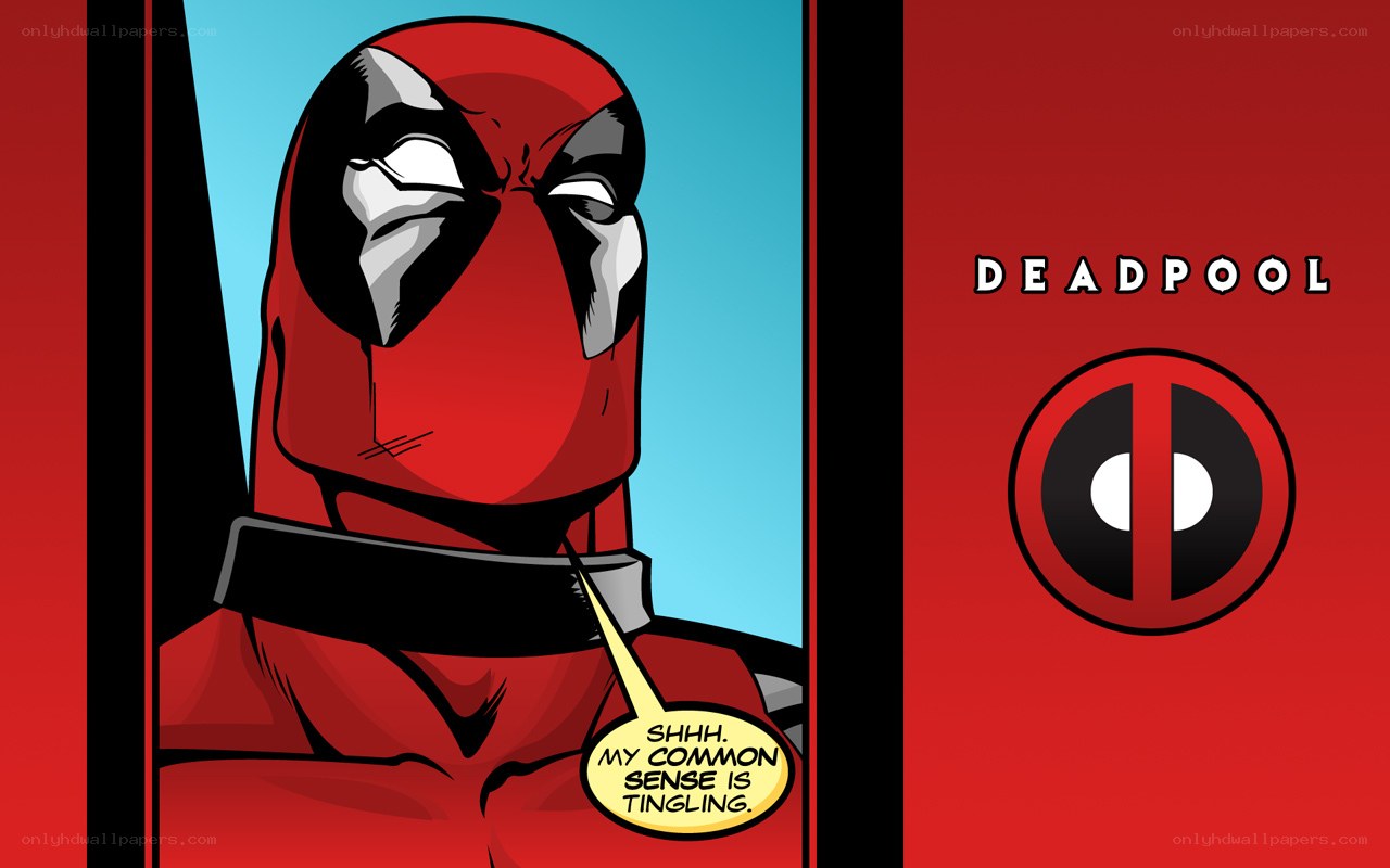 Deadpool comic panel