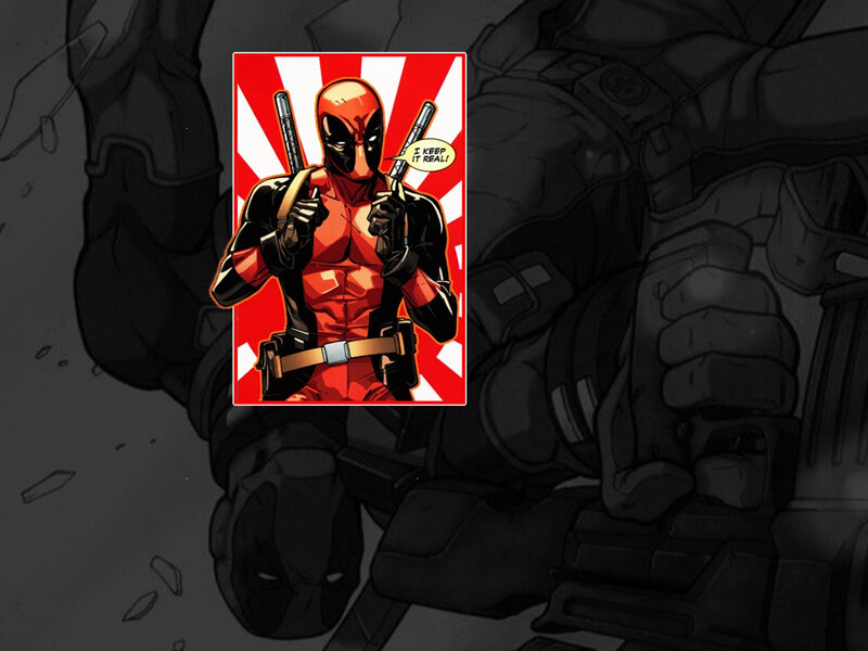 Deadpool comic panel